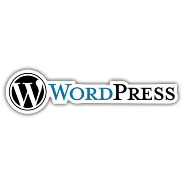Autocollants: WordPress