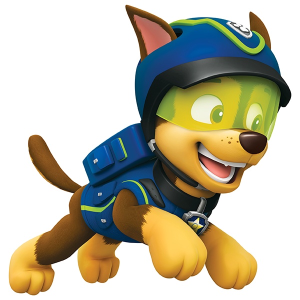 Sticker La Pat Patrouille - Ryder leader de la Paw Patrol