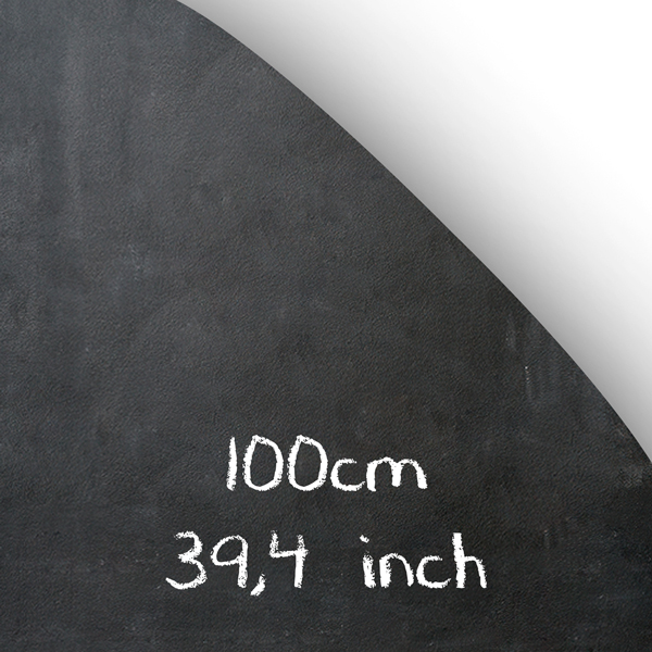 Stickers muraux: Feuilles tableau noir 100 cm.