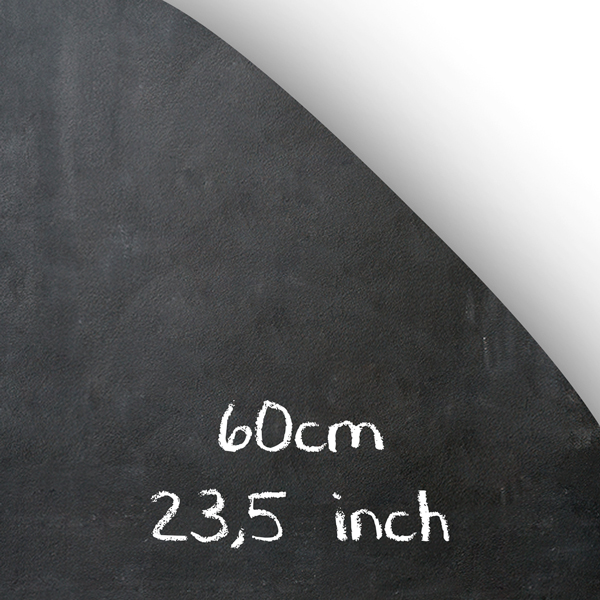 Stickers muraux: Feuilles tableau noir 60 cm.