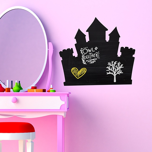 Stickers pour enfants: Chateau de princesse