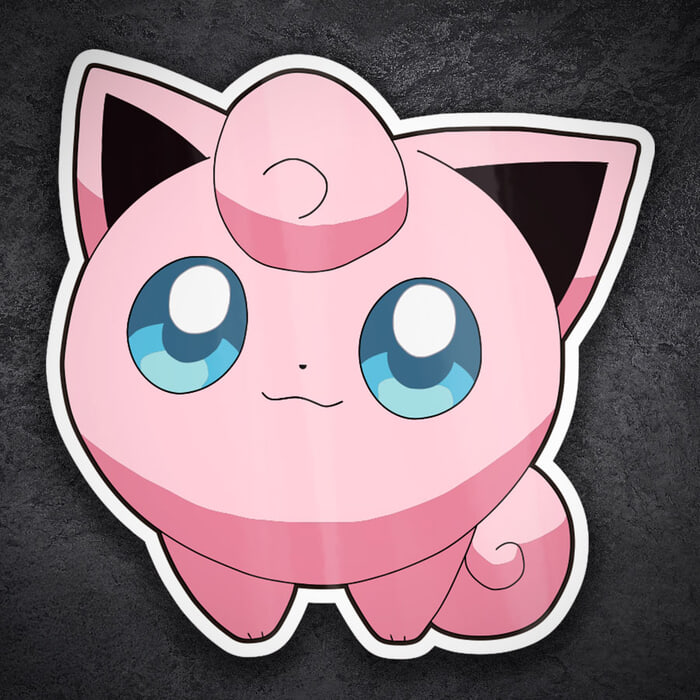 Autocollants: Rondoudou Pokémon