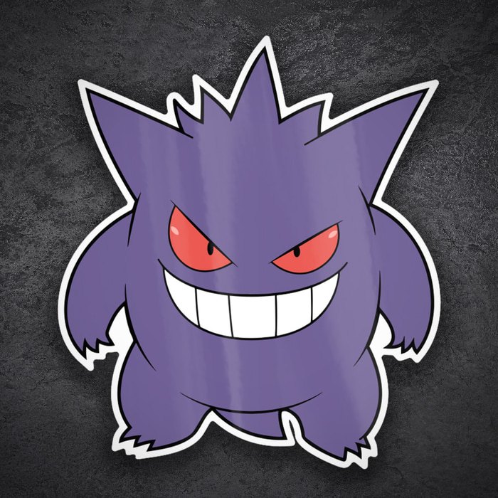 Autocollants: Ectoplasma Malicieux Classique