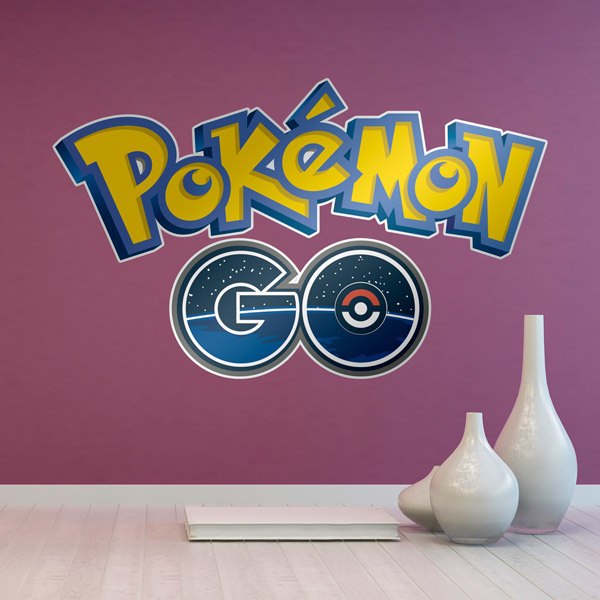 Stickers pour enfants: Logo Pok&eacute;mon GO
