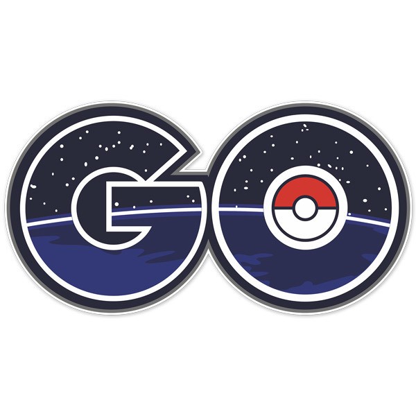 Stickers pour enfants: Lettres Pokémon GO