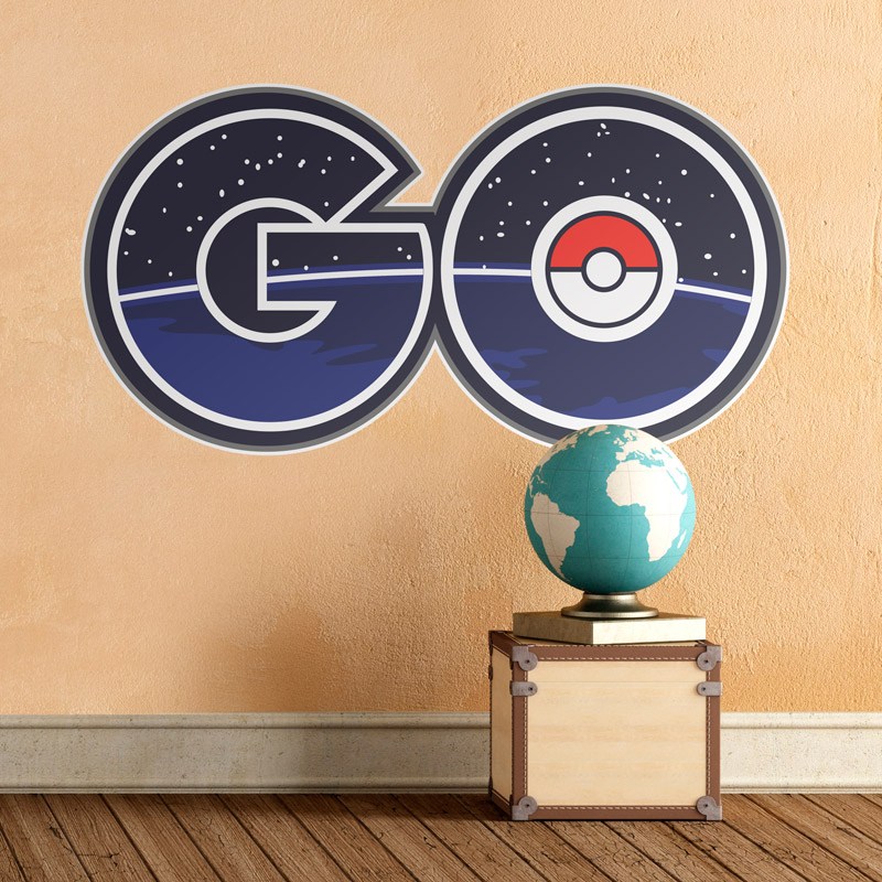 Stickers pour enfants: Lettres Pokémon GO