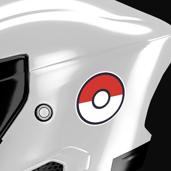 Autocollants: Poke Ball - Pokemon