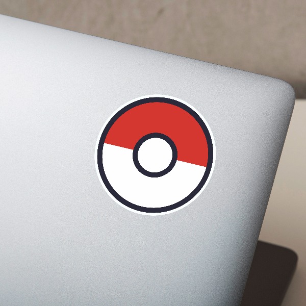 Autocollants: Poke Ball - Pokemon