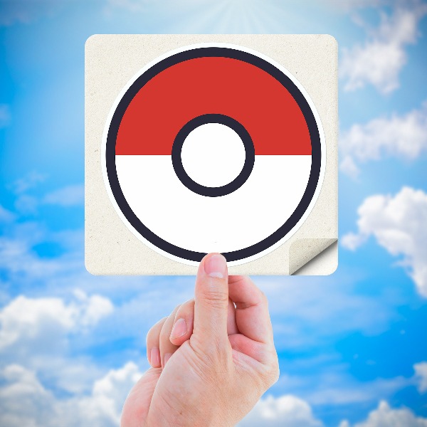 Autocollants: Poke Ball - Pokemon