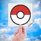 Autocollants: Poke Ball - Pokemon 6