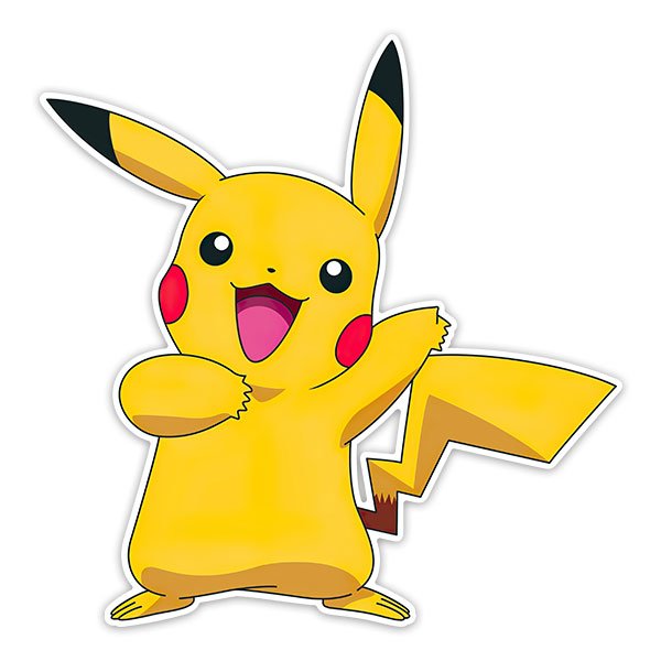 Stickers pour enfants: Pikachu