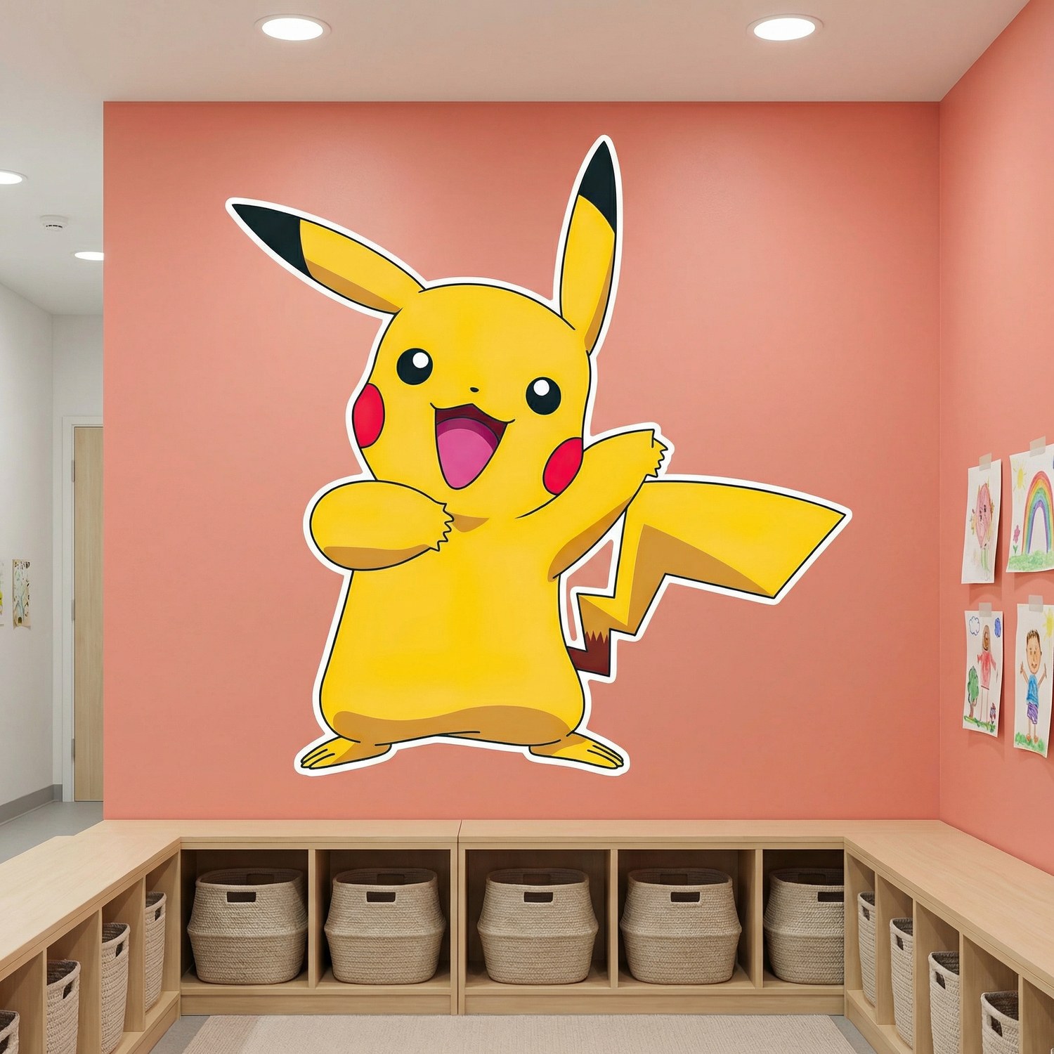 Stickers pour enfants: Pikachu