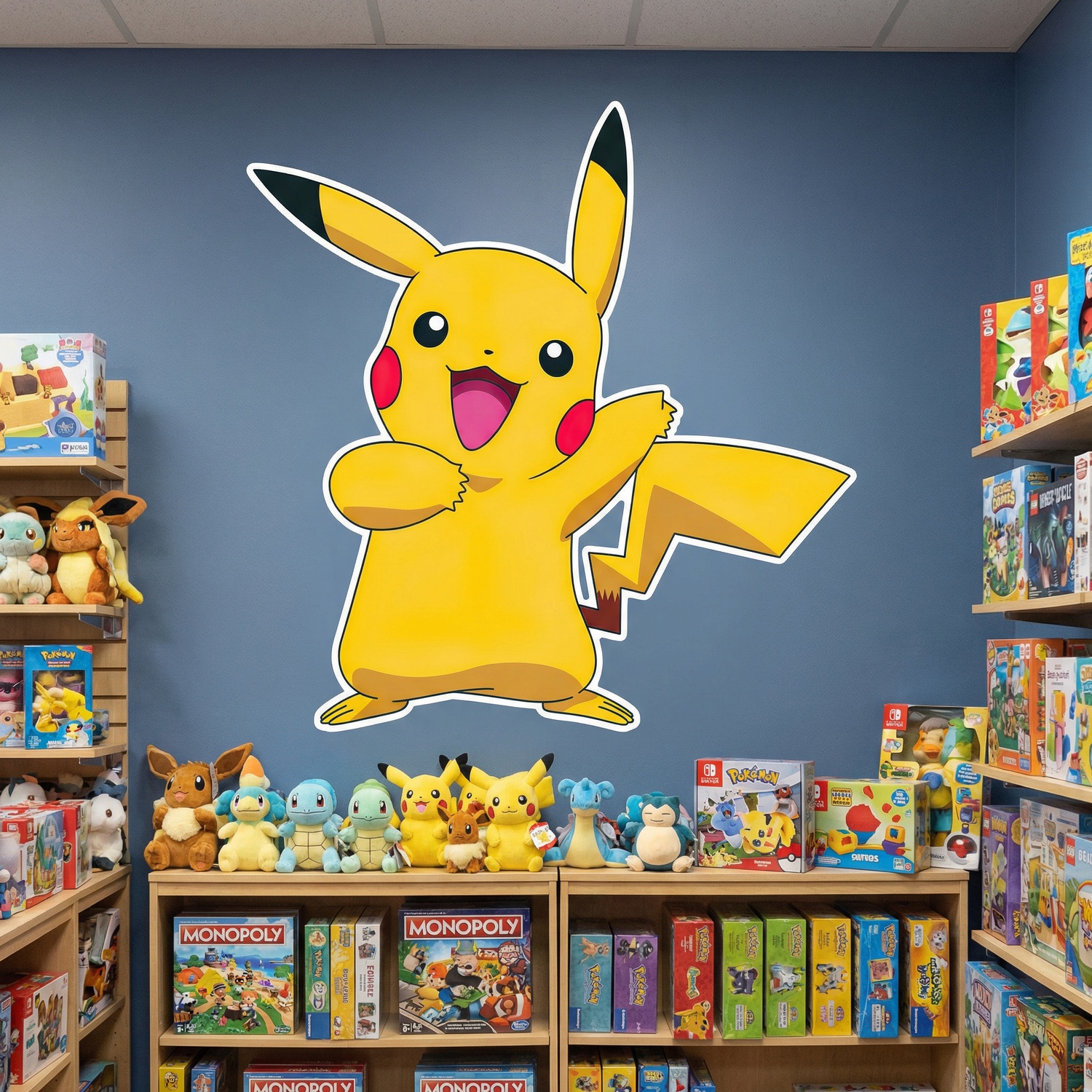Stickers pour enfants: Pikachu