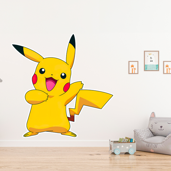 Stickers pour enfants: Pikachu