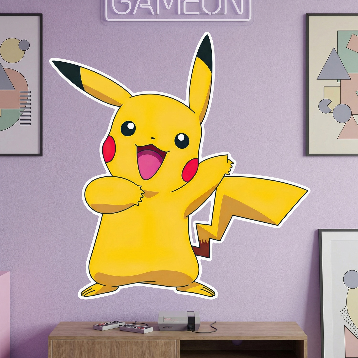 Stickers pour enfants: Pikachu