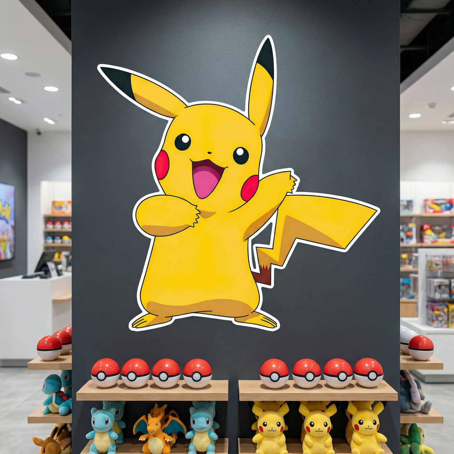 Stickers pour enfants: Pikachu