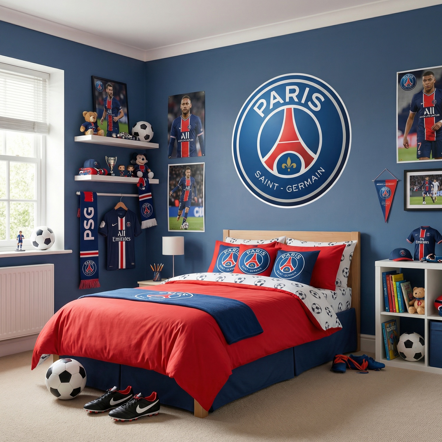 Stickers muraux: Armoiries de Paris Saint Germain