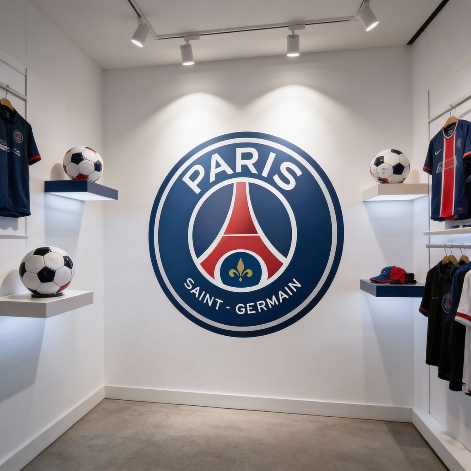 Stickers muraux: Armoiries de Paris Saint Germain