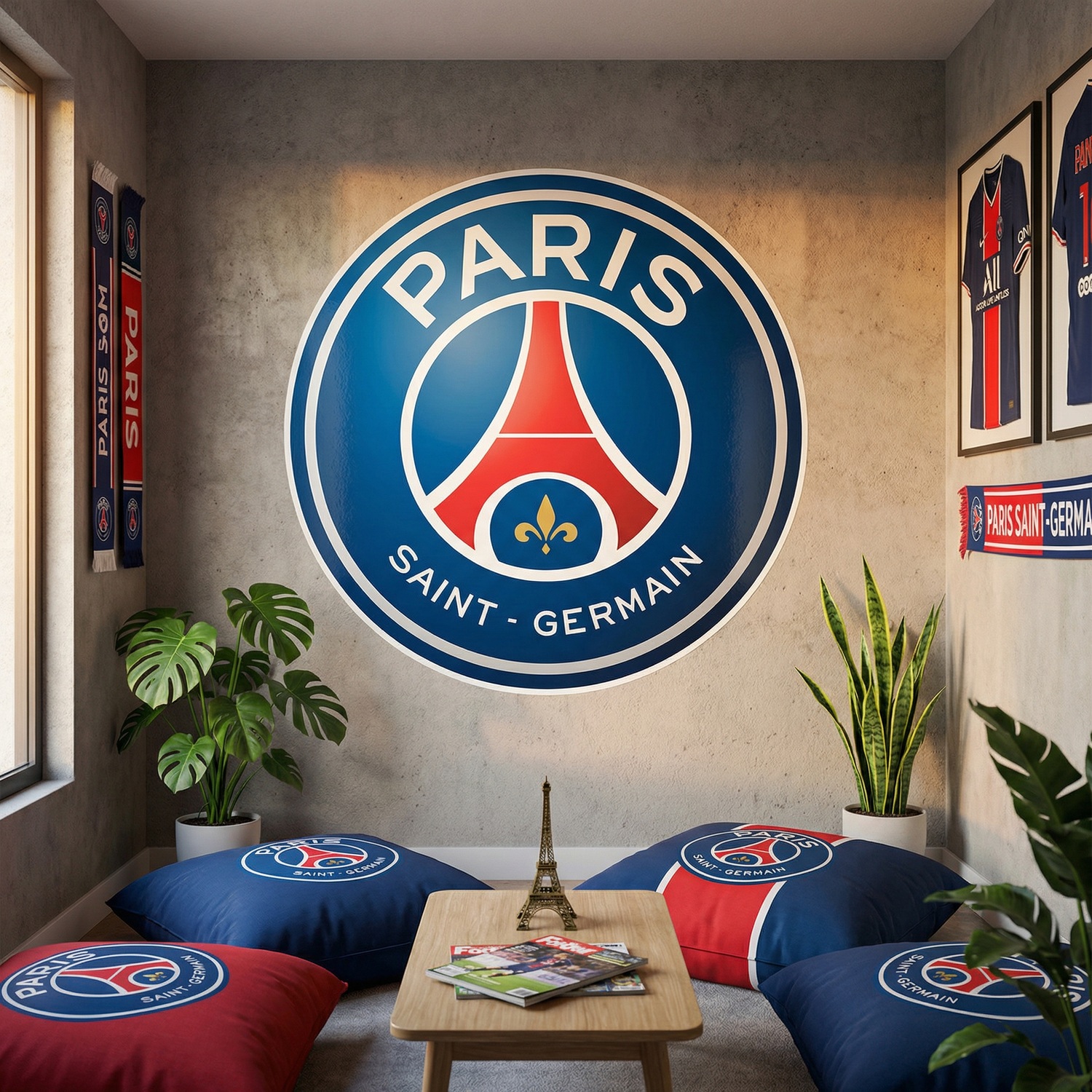 Stickers muraux: Armoiries de Paris Saint Germain