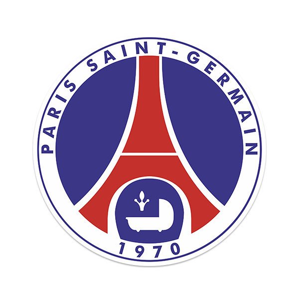 Stickers muraux geant PSG 1980