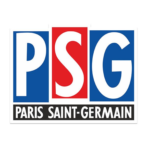 Stickers muraux: PSG Année du bouclier 1990