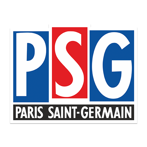 Stickers muraux: PSG Année du bouclier 1990