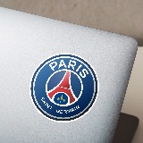 Stickers muraux: Bouclier du PSG à Paris 4