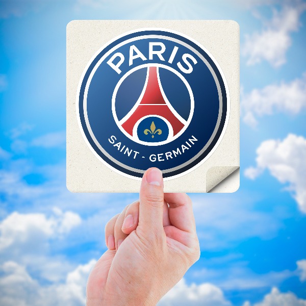Stickers muraux: Bouclier du PSG à Paris