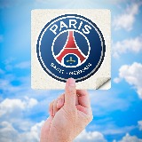 Stickers muraux: Bouclier du PSG à Paris 5