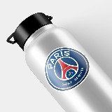 Stickers muraux: Bouclier du PSG à Paris 6