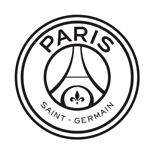 Stickers muraux: Armoiries du Paris Saint-Germain Football Club