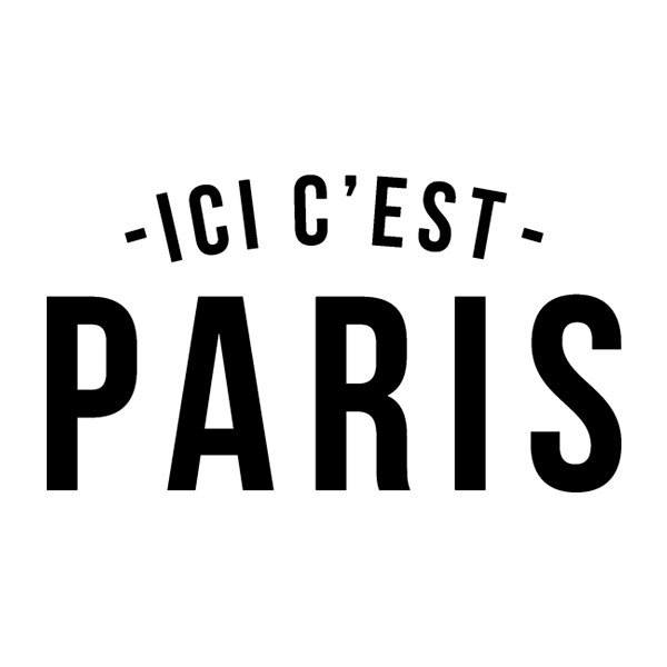 Stickers muraux: PSG Ici c´est Paris