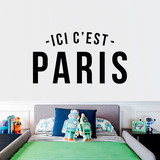 Stickers muraux: PSG Ici c´est Paris 2