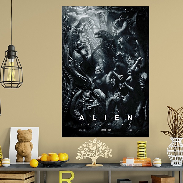Stickers muraux: Poster adhésif Alien Covenant