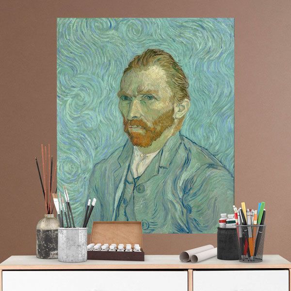 Stickers muraux: Portrait de Van Gogh