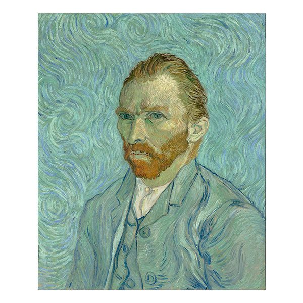 Stickers muraux: Portrait de Van Gogh