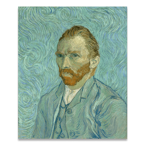 Stickers muraux: Portrait de Van Gogh