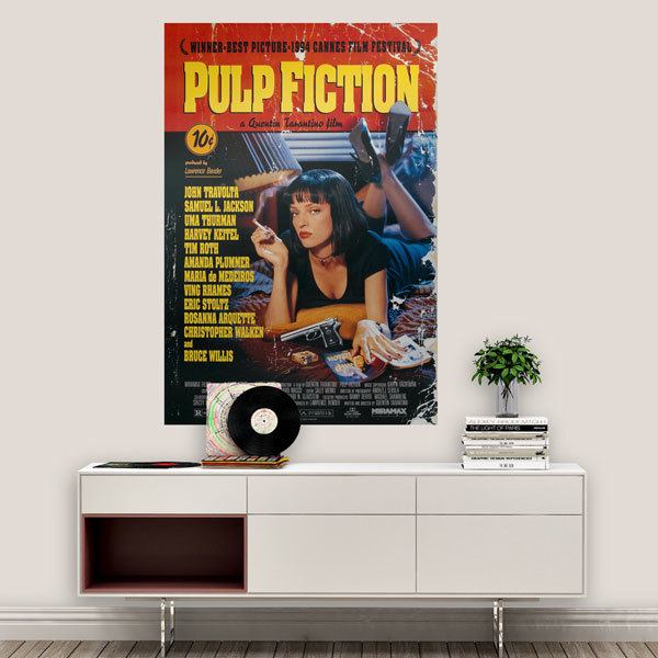 Stickers muraux: Pulp Fiction