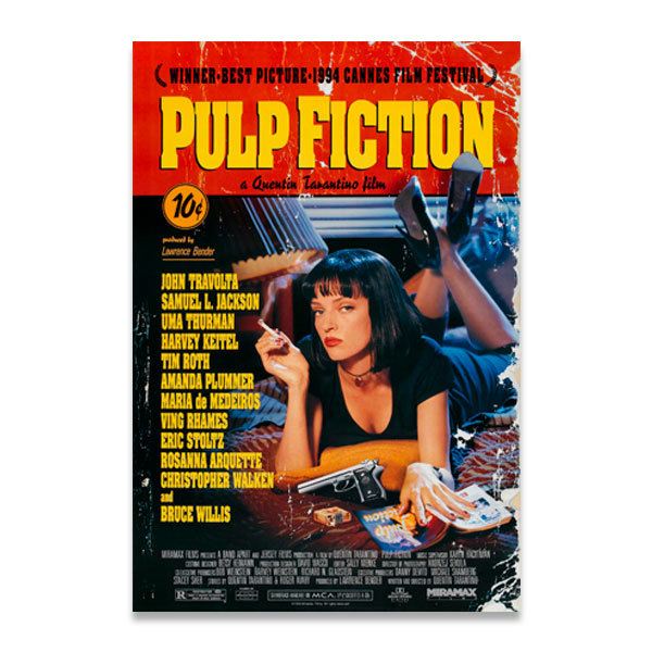 Stickers muraux: Pulp Fiction
