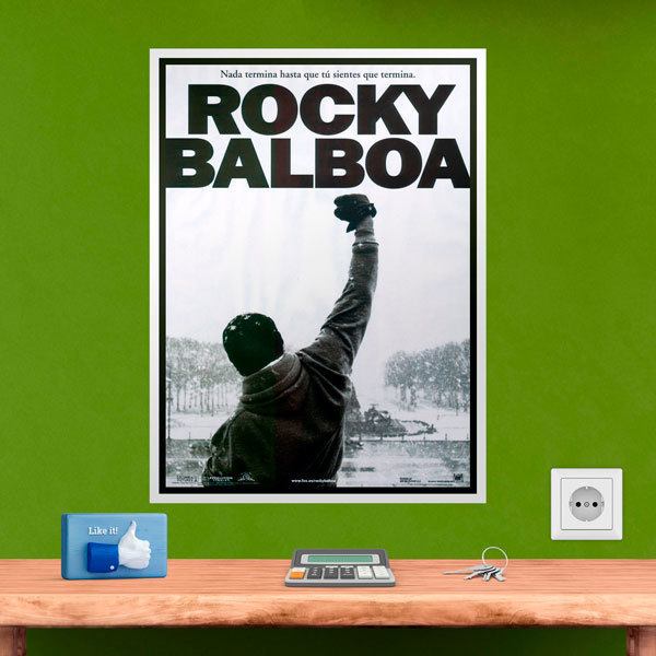 Stickers muraux: Rocky Balboa motivation