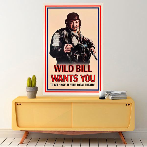Stickers muraux: Wild Bill wants you