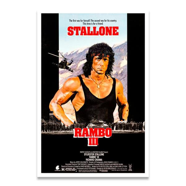 Stickers muraux: Rambo III