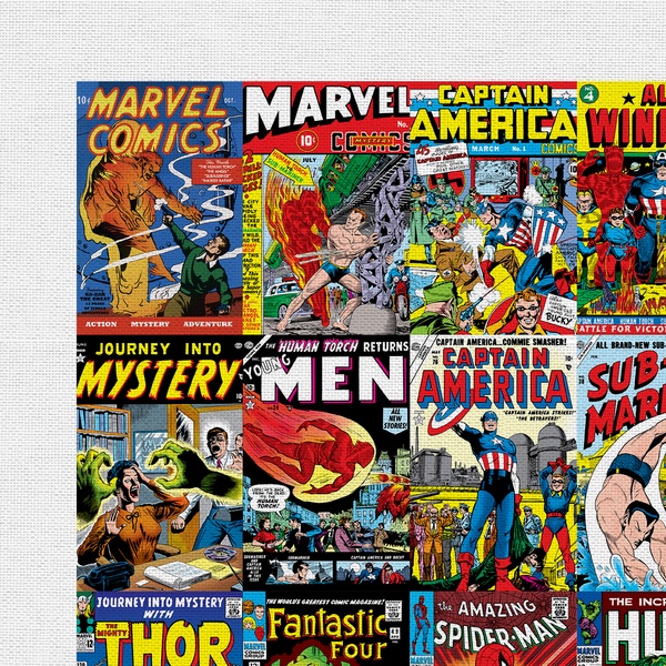 Stickers muraux: Marvel Comics