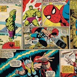 Stickers muraux: Avengers Comic 3