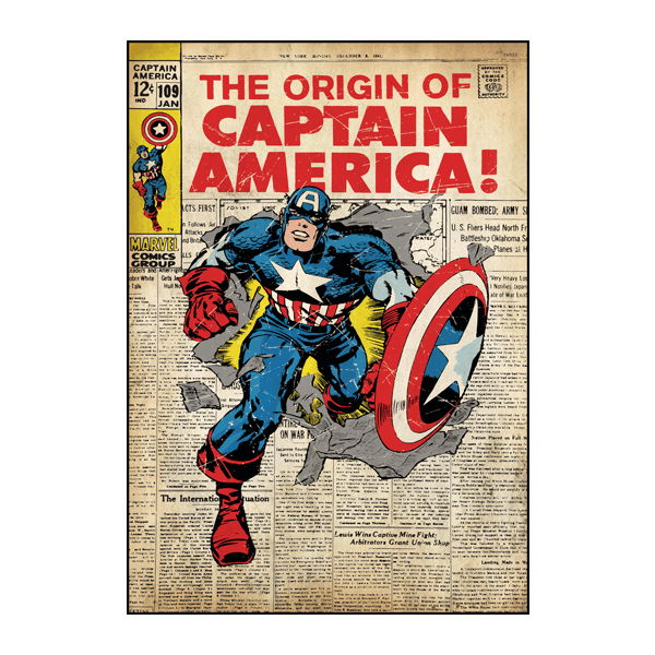 Stickers muraux: Captain America