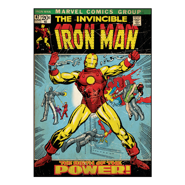 Stickers muraux: Invincible homme de fer