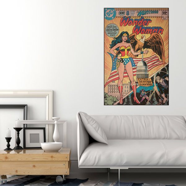 Stickers muraux: Wonder Woman