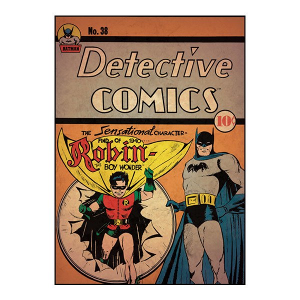 Stickers muraux: Batman et Robin