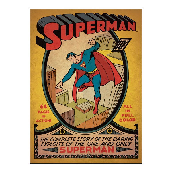 Stickers muraux: Bande Dessinée Classique sur Superman