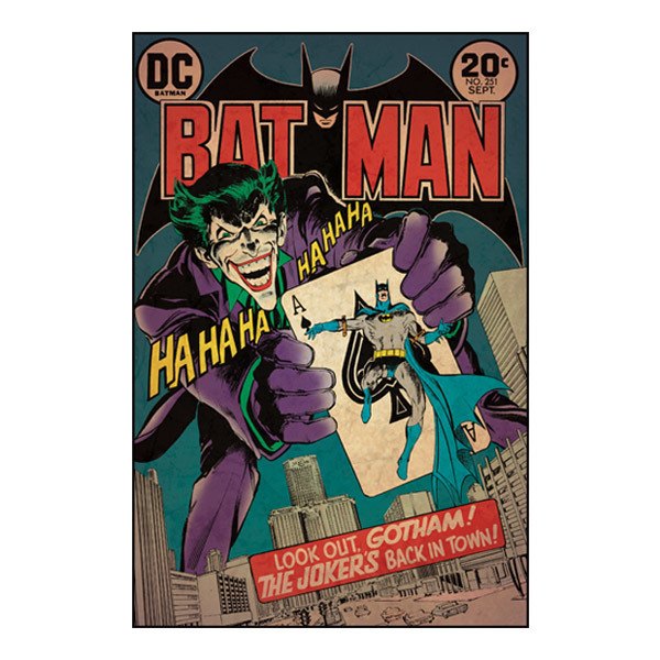 Stickers muraux: Batman y Joker